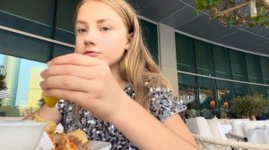 Самый лучший вид на фонтаны в Дубае. Cafe Novikov. Dubai Mall. Fountains ⛲️🥰🍰🥰😍