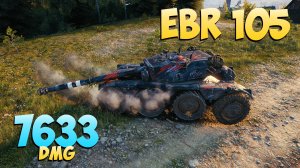 EBR 105 - 7 Фрагов 7.6K Урона - Несчастная ничья! - Мир Танков