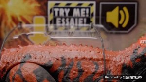 jurassic world legacy collection ! reimagined roarin real feel carnotaurus demon mattel !