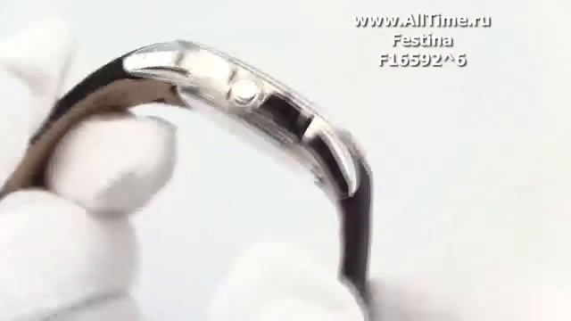 Обзор. Женские наручные часы Festina F16592/6 смотреть онлайн