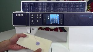 Pfaff Performance 5.2 - 35 Sewing on Buttons