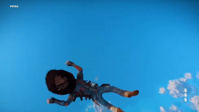 THE JUST CAUSE 3 BIG HEAD FLYING DROP KICK GLITCH