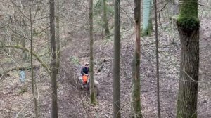 Подъём в горку на Kews 250 k16