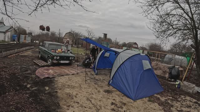 Поездка в палатки на LADA 2106, 2107 смотреть онлайн