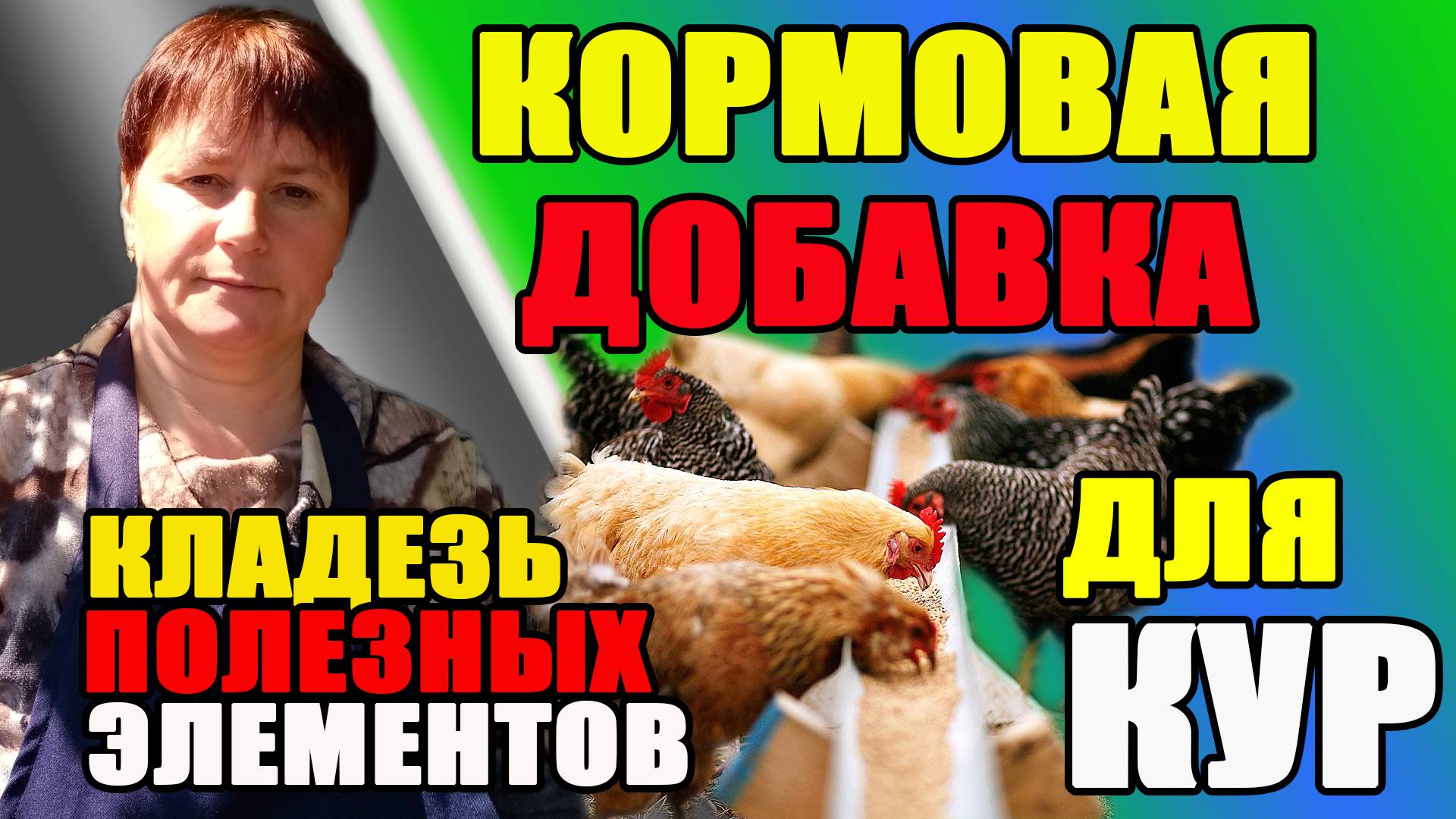 КОРМОВАЯ ДОБАВКА для кур в зимний период.