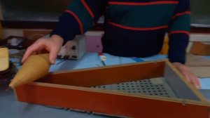 Василий Гладыш. Движение двухстороннего конуса вверх по наклонной плоскости. Лицей им. Льва Толстог