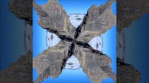 Ask the Mountains. 2024. 3D Hologram. Kaleidoscope  #3dhologram #hologram