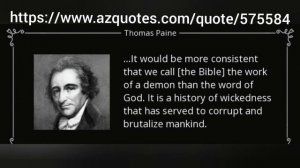 Thomas Paine: Alkit4b lebih cocok disebut Karya lbl1s, udah membuat manusia jadi rus4k & brut4l