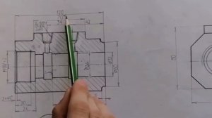 Инженерная графика. БНТУ Минск 1 курс. Резьба трубная коническая.