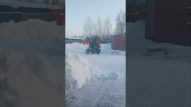 Самодельный мини погрузчик.