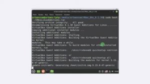 Включаем полноэкранный режим в Linux Mint, установленной в VirtualBox