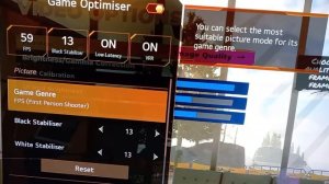 PS5 checking VRR on LG 50NANO866PA
