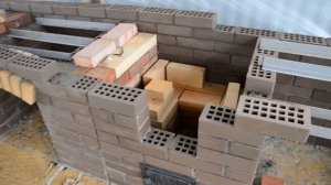 кладка печного комплекса…