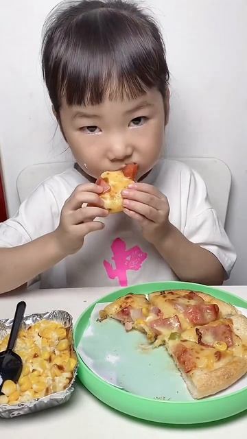 #977 Cute Chef-Kids Mukbang ASMR Funny Moments [Cai Hong ASMR] #shorts