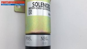 Solenoid Valve 1502-12C6U1B2S1A-12V for Diesel Generator