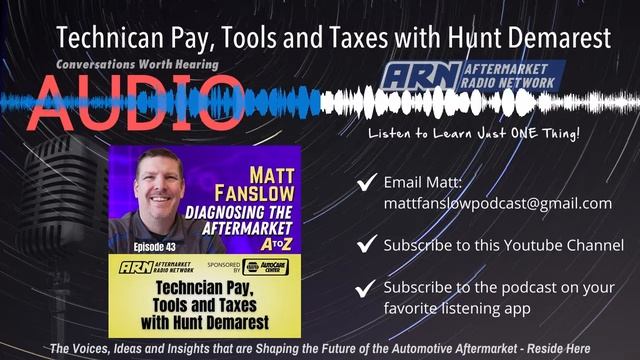 Technican Pay, Tools and Taxes with Hunt Demarest смотреть онлайн