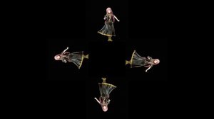 Super night dance for 3D pyramid 3D hologram #hologram #hologramvideo #3dhologram