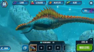 PLESIOSAURUS LEVEL 40 NEW Aquatic Dino Jurassic World The Game