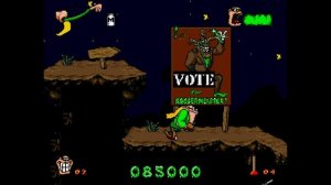 Бугермен (Boogerman) прохождение третьего этапа игр и босса