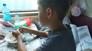 Владивосток-Москва. Чем занять ребенка в поезде.