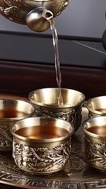 Antique Bronze Tea set смотреть онлайн