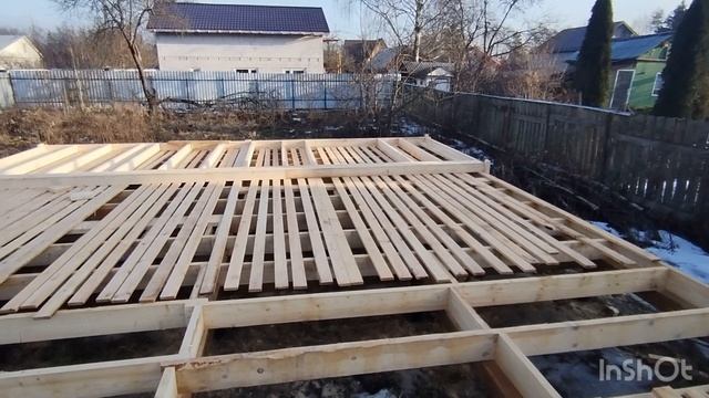 Дом своими руками. Часть 7. Разметка и порядок сборки элементов каркасной стены. Каркасный дом 8*14