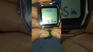 Skmei wrist watch 1763.  setting in urdo