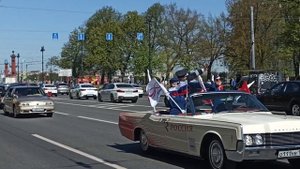 IX Петербургский парад ретро-транспорта (18.05.24). Видео №2