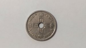 Гордая Норвегия, 50 эре 1940, король Хокон 7 ( War in Norway, coin 50 ore 1940)