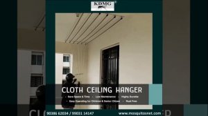 Pulley Ceiling Cloth Hangers| Installation Services | 9903114147|Kolkata