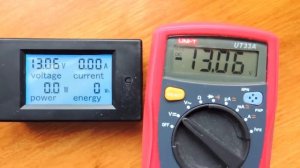 Ваттметр для контроля заряда - разряда аккумуляторов