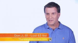 Don went from a size 42 to a size 36 - Weight Loss Success Story