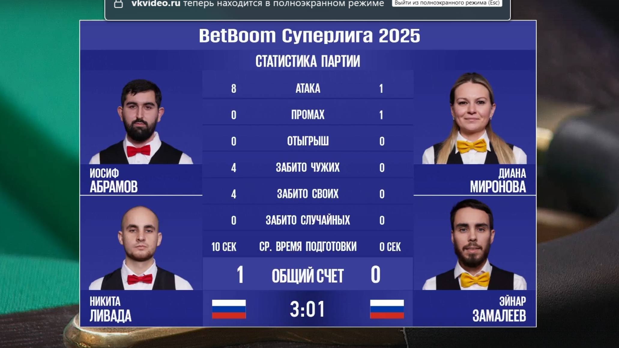 "BetBoom Суперлига 2025". И. Абрамов/ Н. Ливада (RUS) - Д. Миронова/ Э.Замалеев (RUS). Св. пирамида