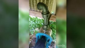 Leo AJM75S install test on river well , output pressure test demo (water pump self priming)