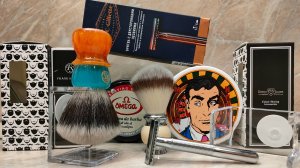 Бритва - King c gillette + мыло "Игрок" от M.O.W. Artisan (#7)