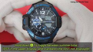 Casio G-Shock GA-1100 Full Function Settings Tutorial || G-Shock Module 5441