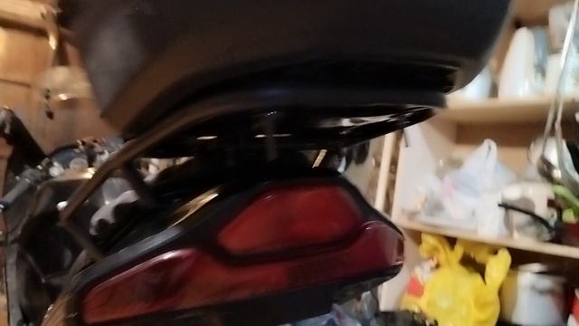 Крепление для кофры suzuki rf 400 (часть 2)
