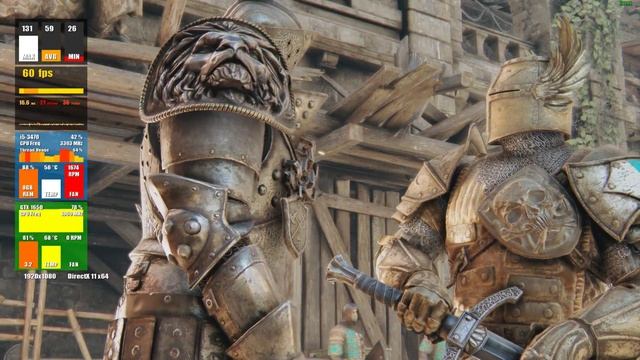 Обзор на GTX 1650 | i5 3470 | ддр3 8 ГБ ►| For Honor смотреть онлайн