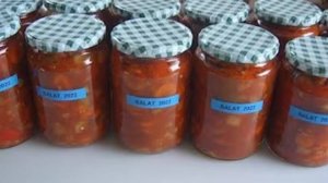 Овощной салат на зиму, очень вкусный. Маринкины творинки. Всем МИРА и Добра!