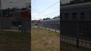 Поезд "Новосибирск - Алматы".