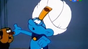 СмурфикиСмурфы 169 Кукла Гаргамэля Смурфик в бегах