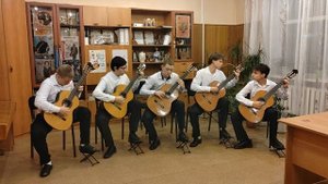 Квинтет гитаристов МБУДО "Детская школа искусств №3" города Ангарска