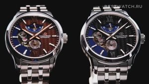 Японские мужские часы Layered Skeleton ORIENT STAR RE-AV0B03B, RE-AV0B02Y