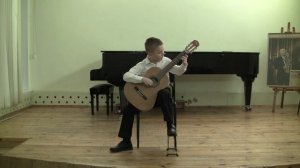 Ломоносов Ярослав, Ф.Молино "Рондо", р.н.п. "Во поле берёза стояла" обр. А Иванова-Крамского