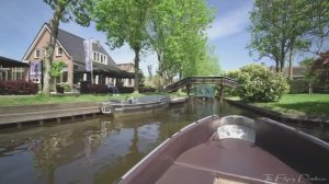 Живописная прогулка на лодке по Гитхорну с окружающими звуками