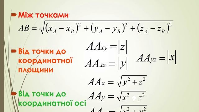 Урок 34. Геометрія 10 клас. Бурбак С.В.