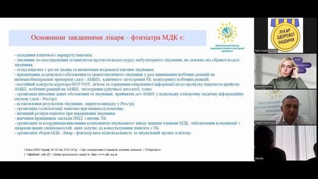 Діагностика, лікування та профілактика туберкульозу на первинній ланці | Твій сімейний лікар