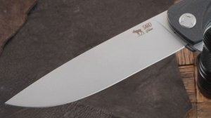 Складной нож САРО Чиж Плюс, сталь Bohler K110, рукоять черный G-10