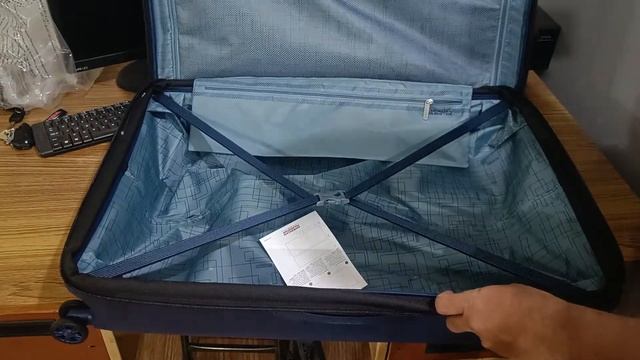 AMERICAN TOURISTER Large Check-in Suitcase77 cm  Aerostep - Blue  Unboxing  Review  Flipkart