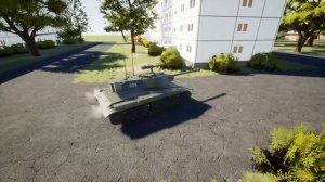 ТАНКОВАЯ БИТВА В РУССКОМ ГОРОДЕ В BRICK RIGS